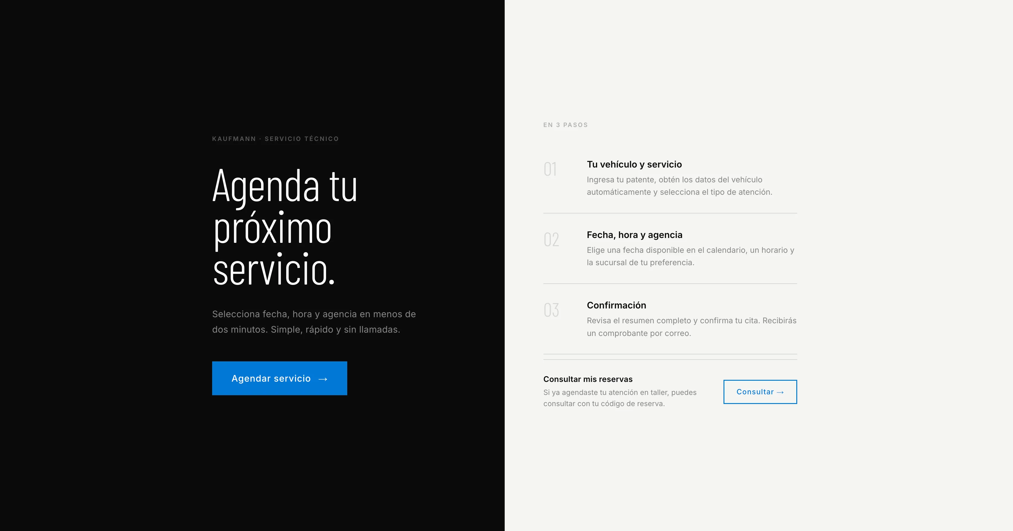 Rediseño UX Agendamiento