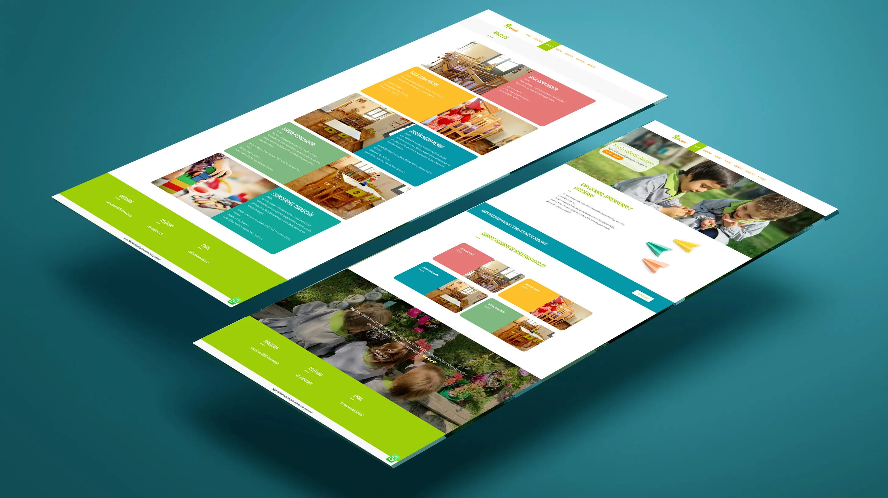 Sitio web Jardin Abcdario